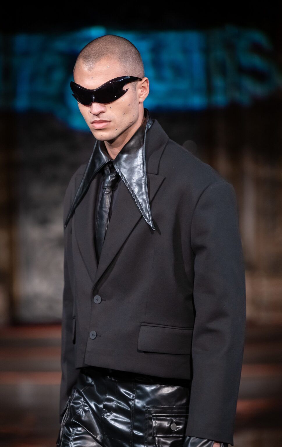 NEW YORK, NEW YORK - FEBRUARY 13: A model walks the runway at the Soid Studios show during New York Fashion Week Powered By Art Hearts Fashion at The Angel Orensanz Foundation on February 13, 2026 in New York City. (Photo by Mark Gunter/Getty Images for Art Hearts Fashion)