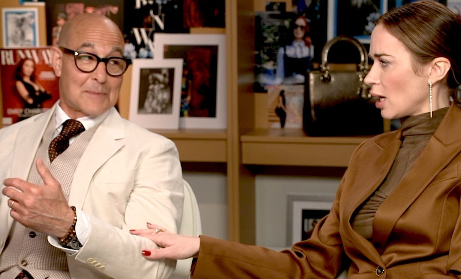 Emily Blunt & Stanley Tucci on The Devil Wears Prada 2 | Full Interview