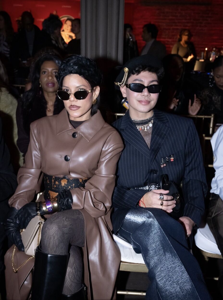 Guests seen in front row at New York Fashion Week Powered By Art Hearts Fashion