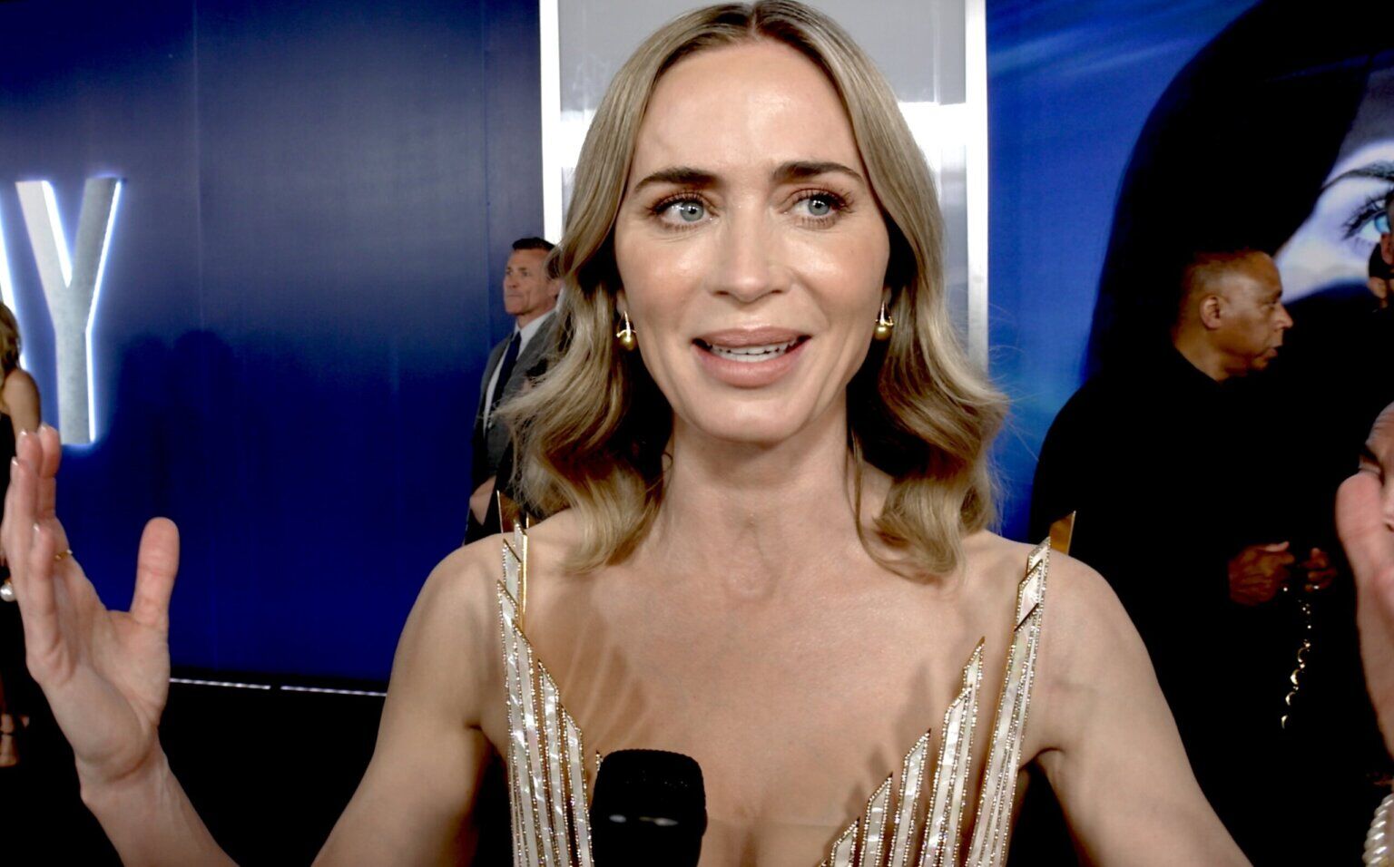 Emily Blunt on Disclosure Day | Red Carpet Interview