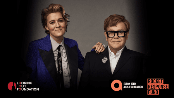 Elton John AIDS Foundation joins forces with Brandi Carlile’s Looking Out Foundation to raise $1 million to protect HIV care around the world